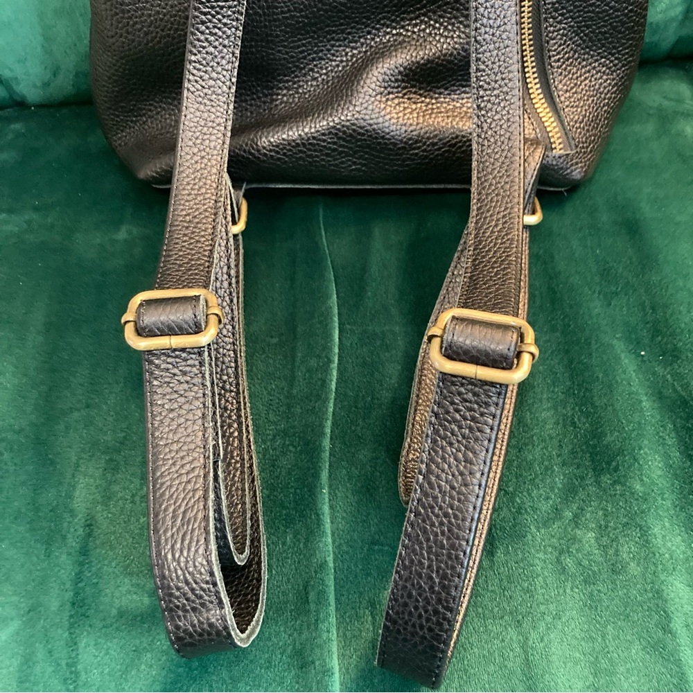❌SOLD❌Leather Backpack with Braided Tassel - Picture 8 of 8